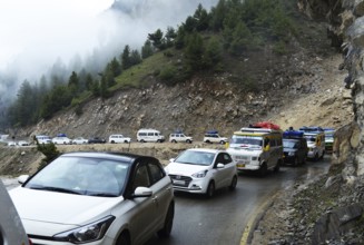 Tourism from Europe in the Indian part of the Himalayas, in the parts of Ladakh and Kashmir,