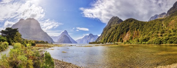 Milford Sound, Fiordland-Nationalpark, Neuseeland