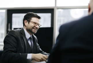 Marco Buschmann (FDP), Bundesminister der Justiz, aufgenommen im Rahmen eines Interview fue NBR in