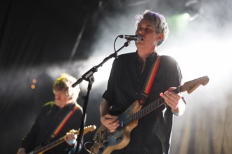 Dirk von Lowtzow, singer and guitarist of Tocotronic live on Golden Years Tour 2025 in Berlin's