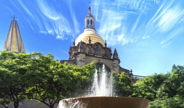 Guadalajara, Liberation Square, Plaza De La Liberacion, in historic city center near Central