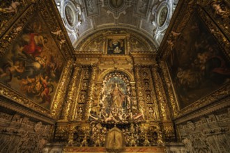 Side chapel in the Jesuit Church, St Rochus Church, Igreja de São Roque, Bairo Alto district,