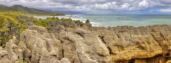 Pancake Rocks, Paparoa National Park, New Zealand, Oceania