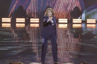 Wencke Myhre at the Beatrice Egli Show in Studio Berlin Adlershof on 08.04.2025. The broadcast will