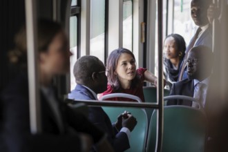 Annalena Bärbock (Alliance 90/The Greens), Federal Foreign Minister, photographed during a trip on