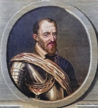 Armand de Gontault, Marechal de Biron, 1524-1592, Fallen at the Siege of Epernay, Historical,
