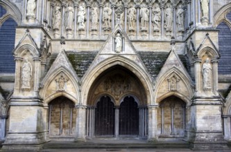 Salisbury cathedral, Wiltshire, England, United Kingdom, Europe