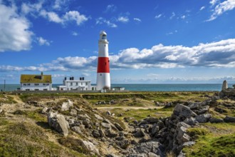 Portland Bill Lighthouse, Portland Bill, Isle of Portland, Dorset, England, United Kingdom, Europe