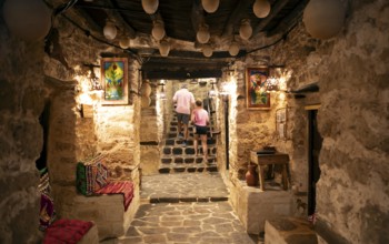 Koofan Heritage Logde in a 150-year-old Omani stone house, Taqah, Dhofar Province, Oman, Asia