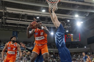 04.05.2024, easy Credit BBL, Basketball Bundesliga, Matchday 32: MLP Academics Heidelberg against