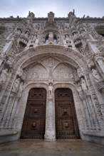 South portal, tympanum, Hieronymite monastery Mosteiro dos Jerónimos, also known as Mosteiro de