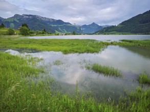 Reservoir, Sihlsee, Euthal, Canton Schwyz, Switzerland, Europe