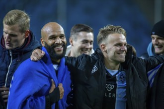 Football 3rd division, 2024/25 season, matchday 12: Waldhof Mannheim vs SV Wehen-Wiesbaden.