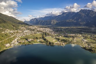 Löweneck or Levico Terme on Lago di Levico in Valsugana, Trentino, Italy, Europe