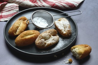 Schenkeli, sweet pastry for the carnival season, Switzerland, Europe