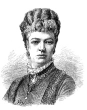 Wilhelmine von Hillern, née Wilhelmine Birch, 11 March 1836, 25 December 1916, a German writer