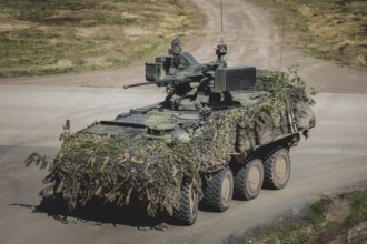 Pandur II 8x8 of the Czech Army, taken during an exercise of the German Armed Forces with forces