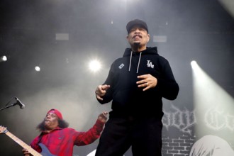 Ice-T (real name Tracy Lauren Marrow), rapper of Body Count ft. Ice-T during her European Tour 2024