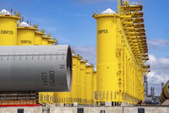 SIF Offshore Foundaitons, production of foundations, monopiles, for offshore wind turbines, the
