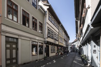 Krämerbrücke, Erfurt, Thuringia, Germany, Europe