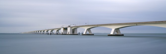 Zeeland Bridge, Oosterschelde, Netherlands