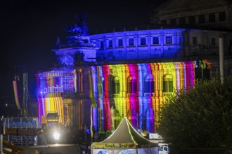 Only concert in Germany in 2024 in front of the Semperoper in Dresden. The legendary techno and