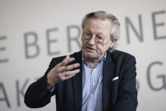Peter Brandt, recorded during an interview at the NBR office in Berlin. 09.05.2022