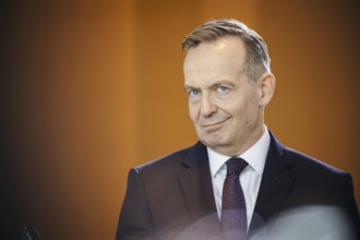 Volker Wissing (FDP), Federal Minister of Transport and Digital Affairs, pictured during a meeting