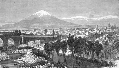 Arequipa, the capital of the Arequipa region of the same name in the south of the South American