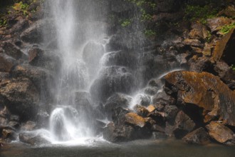 Waterfall, water, stones, flowing, fresh, freshness, climate, clean, pure, clear, environment,