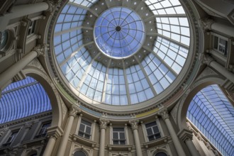 Dome of De Passage, neo-Renaissance building, now a shopping centre, The Hague, Holland,