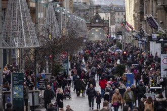Buchanan street, Glasgow, Escocia, Reino Unido