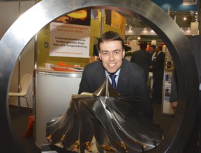 Nils Schmid Minister of Economic Affairs of Baden-Württemberg at the Hanover Trade Fair Industry
