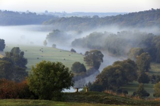 Sunrise over the Oder valley, Uckermak