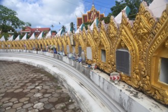 Columbarium in Wat Plai Laem - buddhist temple on Koh Samui, Thailand, Asia