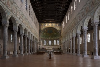 Ravenna, Basilica di Sant' Apollinare in Classe, view to the east