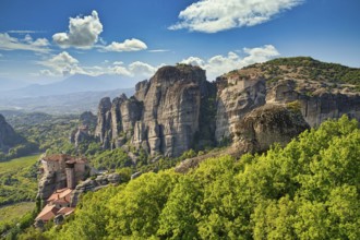 Monastery of Varlaam, Holy Monastery of Saint Nicholas, Monastery of Rousanou and Megalo Meteoro