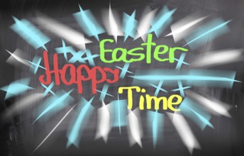 Happy Easter Concept