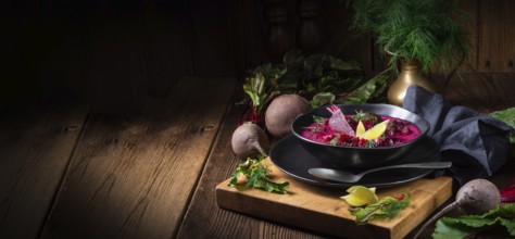 Borscht - an Eastern European classic with a red prayer