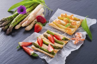 Asparagus tarte