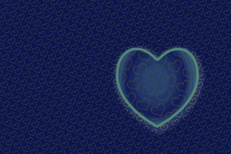 Elegant decorative heart pattern design for fabric, wallpaper, gift paper, banner, cover, poster,