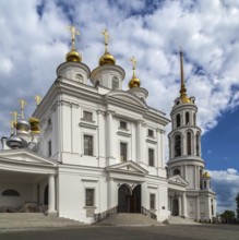 Resurrection Cathedral in Shuya city center, Russia, Europe