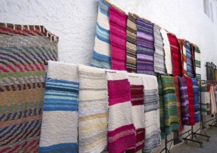 Alpujarras blankets rugs in Granada traditional colorful Serape