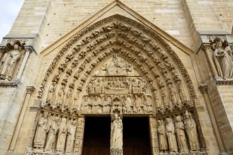 Notre Dame cathedral in Paris France French Gothic architecture