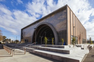 MELBOURNE, AUSTRALIA, AUGUST 18: Arden Station built as part of the Metro Tunnel project is
