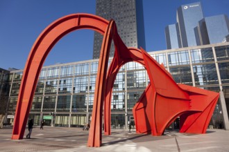 Calder structure, La Defense, Paris, Ile de France, France, Europe
