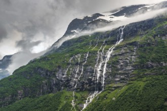 The Kjenndalsbreen is part of the Jostedalsbreen, one of the largest glaciers in Norway, and forms