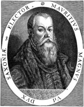 Maurice, 1521-1553, Duke and later Elector of Saxony