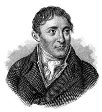 Christoph August Tiedge, 1752 - 1841, a German poet, Portrait von Christoph August Tiedge, 1752 -
