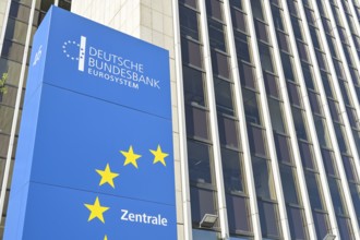 Deutsche Federal Bank Head Office, Mainzer Landstraße 46, Frankfurt, Hesse, Germany, Europe